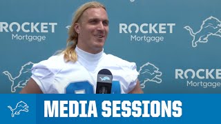 Detroit Lions players meet with the media | June 4, 2024