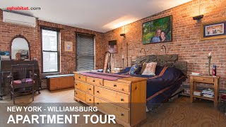 Williamsburg, New York | Alcove Studio Furnished Apartment Video Tour