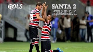 Gols Santa Cruz 2 x 1 Ceará