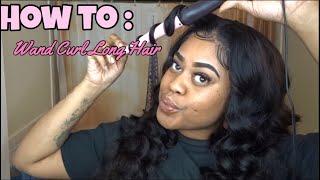 HOW TO: Wand Curl Long Hair , Ft: Beauhair