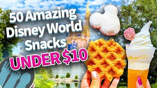 50 AMAZING Disney World Snacks Under $10