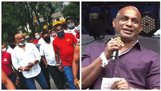 Sanath speaks in Tamil, campaign's for Murali's brother