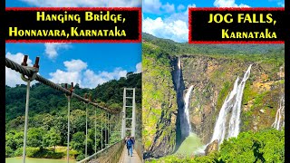 Jogfalls Karnataka | Hanging Bridge, Honnavar Karnataka | Sharavati River Bridge