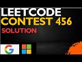 Leetcode contest 456 solution  | partition string | Leetcode weekly contest 456 | solution contest