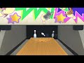 あつまれbowling：ベーシック通し　スコア203　 ´・ω・` 久しぶりにベーシックを頑張ってみます・・・　 あつまれbowling ボウリング