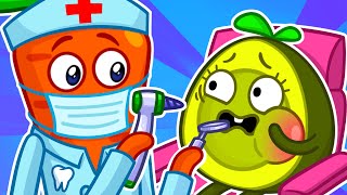 The Dentist Song 🦷😁 Healthy Habits for Kids || VocaVoca🥑 Kids Songs And Nursery
