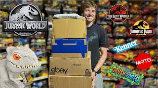 MEGA Jurassic Mailcall Unboxing! Huge lot of Modern Jurassic World \u0026 Vintage Jurassic Park!