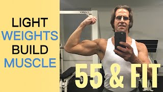 Light Weights vs Heavy Weights | Weight Training For Men Over 50!