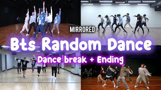 [MIRRORED] BTS RANDOM DANCE | OLD AND NEW | DANCE BREAK + ENDING | REVLSTVY