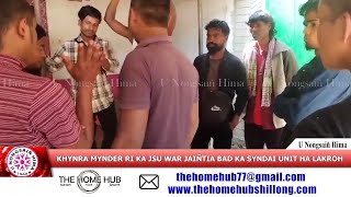 KHYNRA MYNDER RI KA JSU WAR JAIÑTIA BAD KA SYNDAI UNIT HA LAKROH