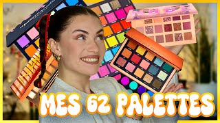 JE VOUS PRESENTE MA COLLECTION DE PALETTES + anecdotes