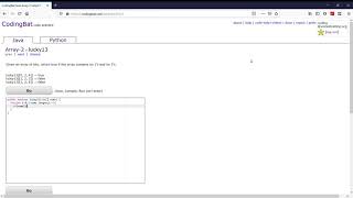Array-2 (lucky13) JavaTutorial || codingbat.com