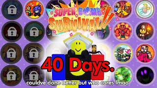 Super Bomb Survival: All 71 Badges from scratch