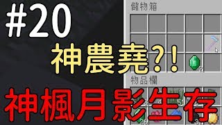 【堯の實況】MineCraft 先行版海島地圖【神楓月影生存】EP20 — 這裡會有神農堯嗎？