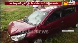 శంషాబాద్ నోవాటెల్ వద్ద రోడ్డు ప్రమాదం || Car accident at Shamshabad outer ring road