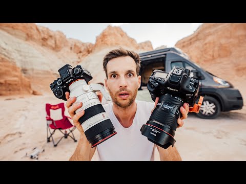 What camera do most professional photographers use?