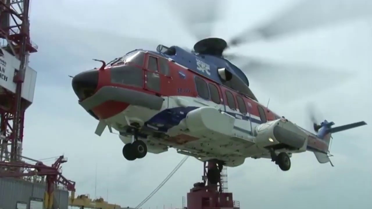 Flight Test: EC225 Helicopter - YouTube