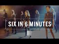 SIX in 6 minutes - RANGE [a cappella cover]