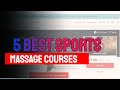 5 Best Sports Massage Courses Udemy