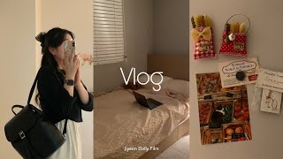 VLOG) August daily | Writing a Summer Night Diary, My lovely house, Making perfume, New bag 🖤