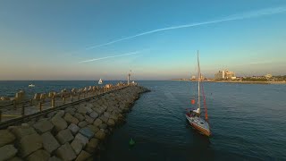 Mediterranean Sunset, Herzliya, Israel | 4K FPV Drone Video