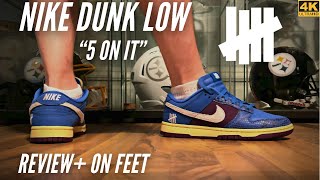 NIKE DUNK LOW x UNDEFEATED “5 On It” Review + On Feet