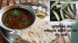 कोहिरीच्या शेंगा/ शक्तीवर्धक कोहिरीच्या शेंगा / रान भाजी/Kohiri Seeds #FOODII Forever/Rupali Tagad