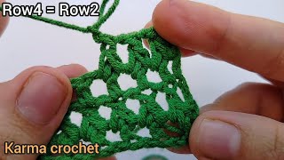 Summer crochet stitch to make a shawl/top/cardigan/dress/sweater/vest|free patterns #2.