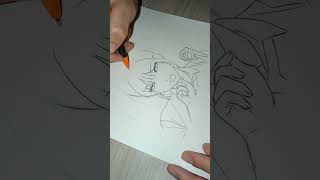 draw anime girl #anime #art #drawing#illustration  #howtodrawanime #girldrawing #howtodraw #drawings
