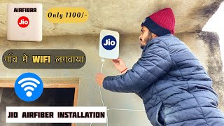 Jio Airfiber installation Process Full Details #jio​ #wifi​ #video​ Anand Awasthi Electronic's Works