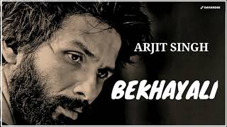 Arjit Singh ~ Bekhayali Lyrics (Lyrical video) || DAYABOSS