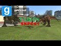 Gmod Mod Reviews: Turok Dinosaur SNPCS!