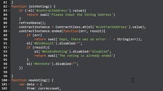 Voting DApp Code Explained - Part2 JavaScript