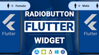 RadioButton Widget in Flutter - User Input Widgets - Flutter Tutorial