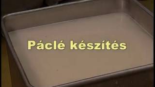 Sózási, pácolási technológiák 9. - Páclé készítés