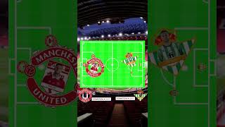 MANCHESTER UNITED VS REAL BETIS PREDICTED LINEUPS