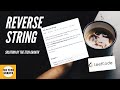 LeetCode 344 | Reverse String | Constant Space Solution | Two Pointers (Java Solution)