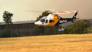 Agusta AW109 Takeoff