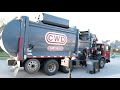 CWD Garbage truck on a sunny day