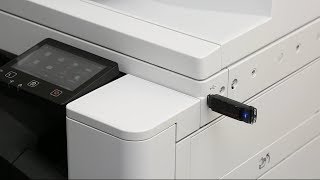 imageRUNNER C3020F ⑤USBスキャン編【キヤノン公式】