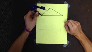 Constructing a Congruent Triangle Using Side-Angle-Side