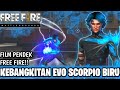 FILM PENDEK FREE FIRE!! KEBANGKITAN KEKUATAN EVO SCORPIO BIRU!! KISAH AWAL EVO SCORPIO!!