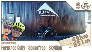 vlog #158【cycling vlog #85】Climbing Training - Ferntree Gully - Sassafras - SkyHigh Mount Dandenong