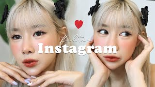 Instagram filter makeup แต่งหน้าปังปุริเย่โดยไม่ใช้ไอจี ✨🤍 | ndmikkiholic ♡