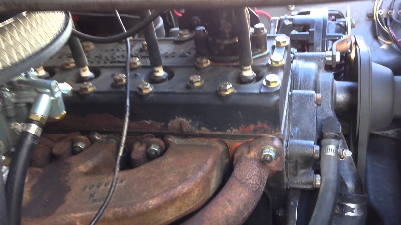 New Jets In The Weber On My Willys 6-226 - YouTube