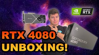 Nvidia RTX 4080 Founders Edition Unboxing!
