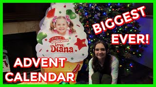 GIANT Love, Diana Advent Calendar Opening! 12 Days of Diana NEW Surprise Toys & Dolls!