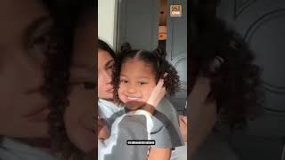 You made this for me? 😍 Stormi Webster and Kylie Jenner cute moments