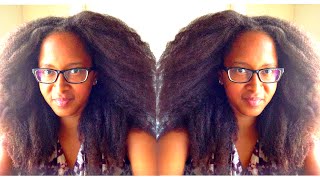 How To Stretch Natural Hair Without Heat African Threading Diy