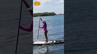 Kayaking at Oleta River Miami | #shorts